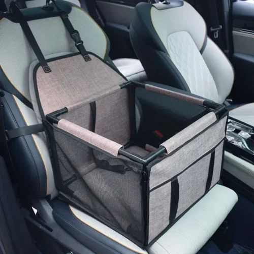 Waterproof  Car Seat Basket for Small Medium Dogs