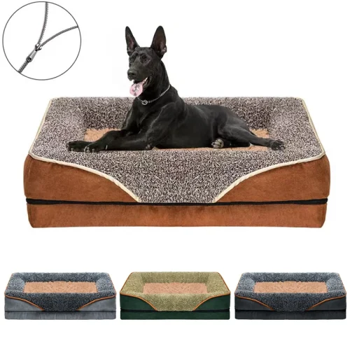 An oversized dog bed removable washable for all seasons