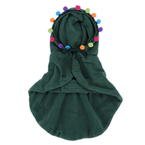 Pet Cloak with Pompoms