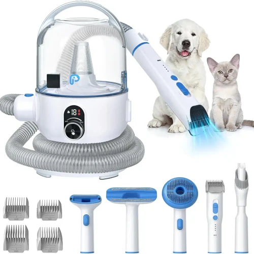 Pet Grooming Vacuum Kit 5-in-1 Pet Grooming Kit